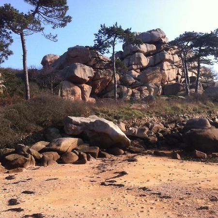 بيرو جْييريك Trestraou, Cote De Granit Rose, Studio Vue Mer, Rez-De-Chaussee المظهر الخارجي الصورة